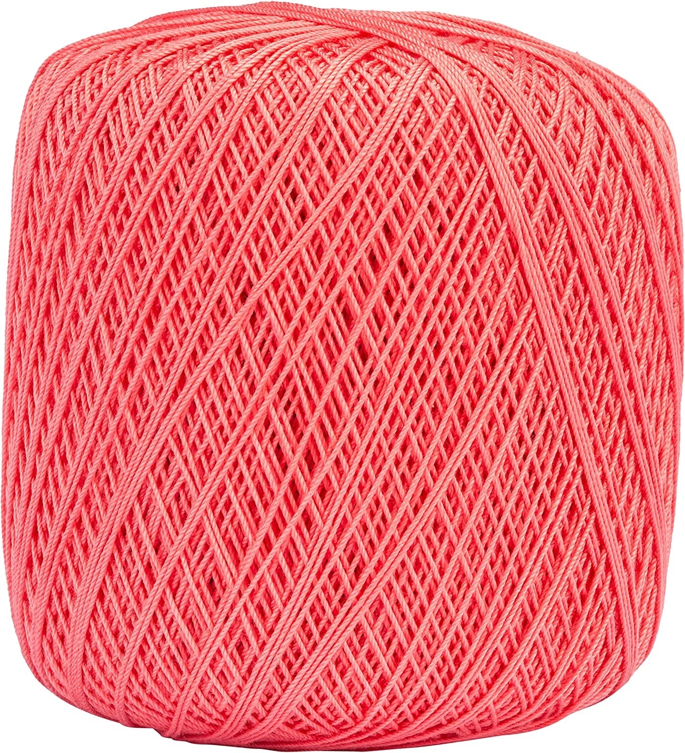 Aunt Lydia's Classic Crochet Thread Size 10 Bright Coral