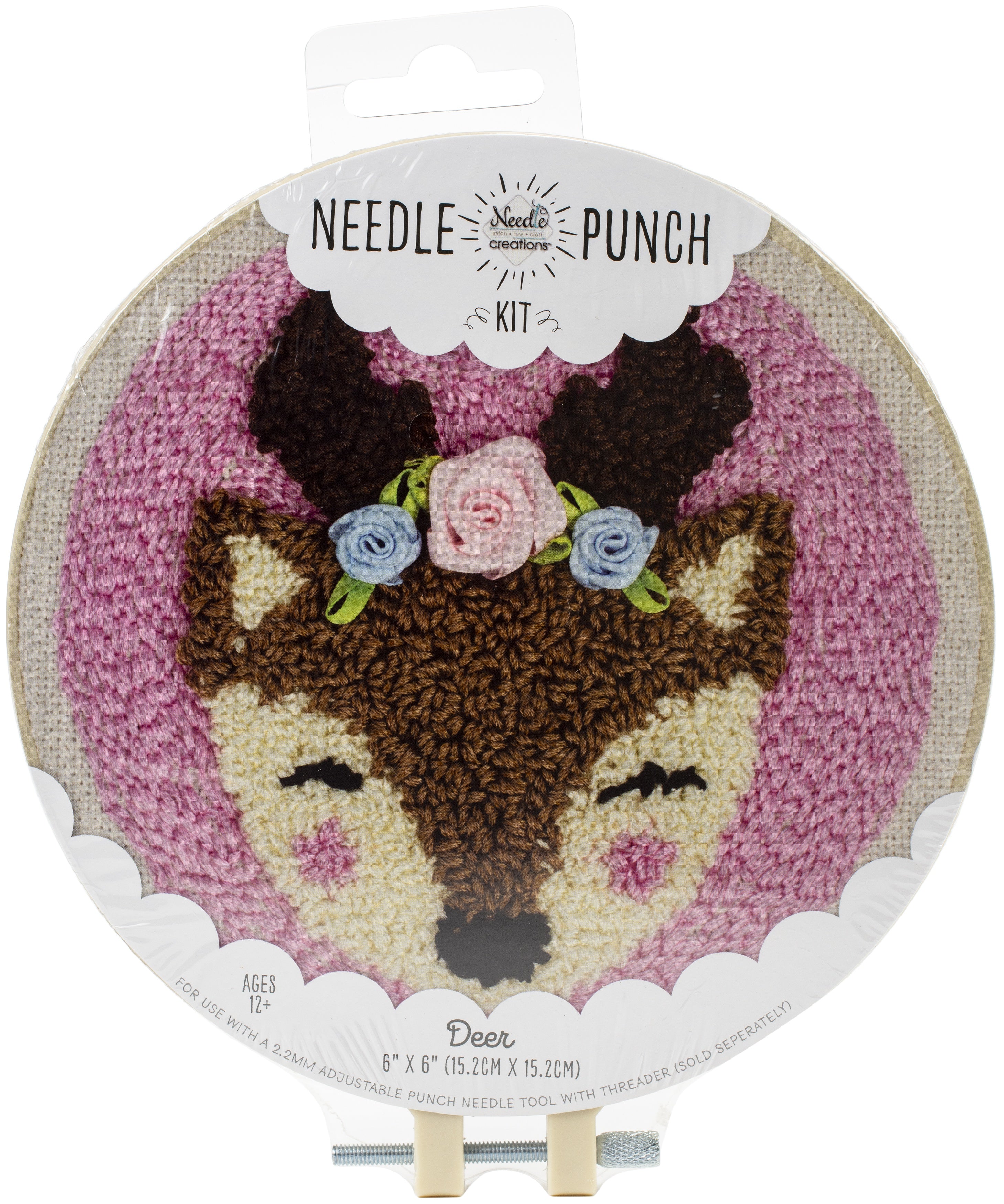 Fabric Editions Needle Creations Needle Punch Kit 6" Deer