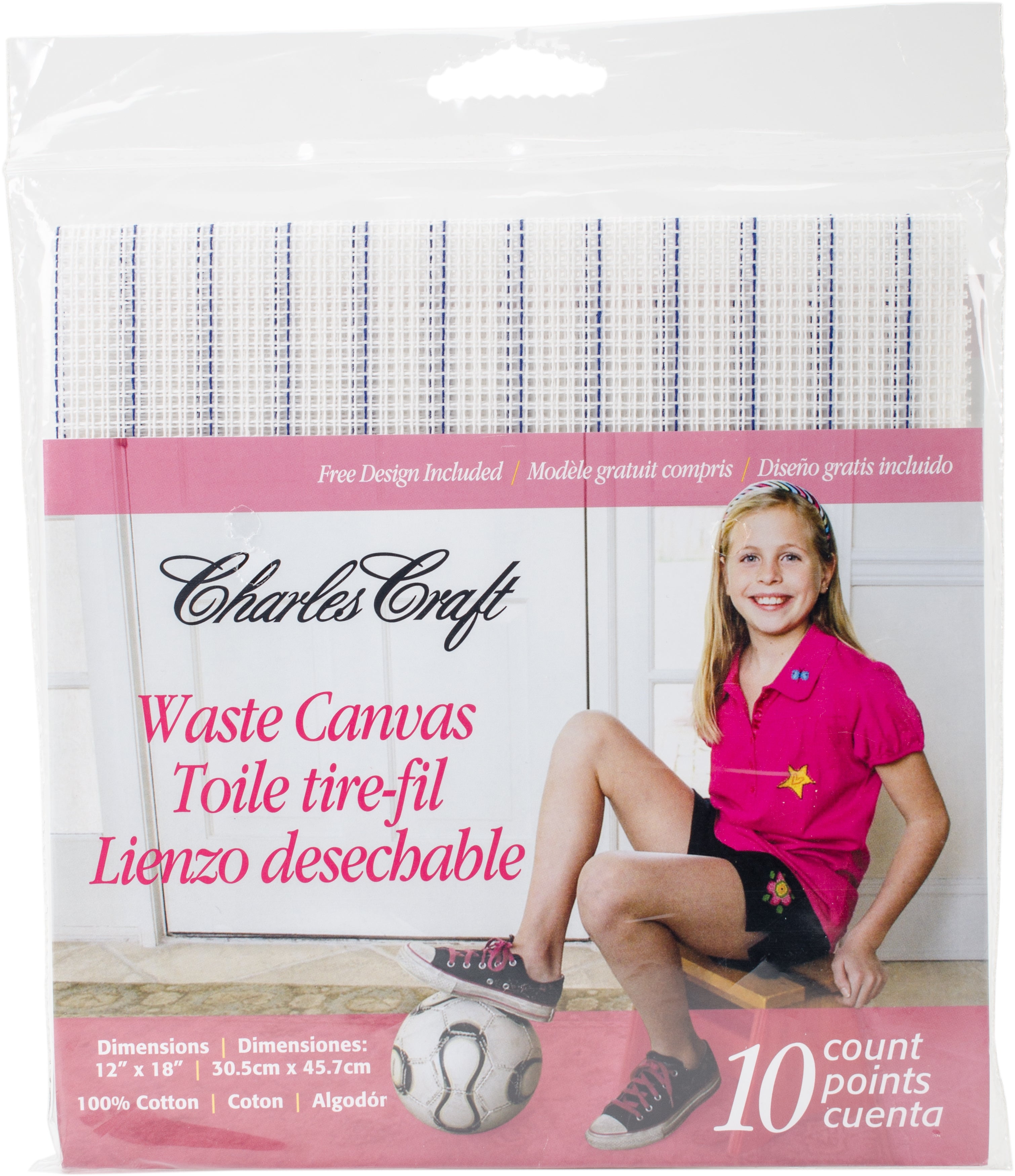 Waste Canvas 10 Count 12"X18" Natural