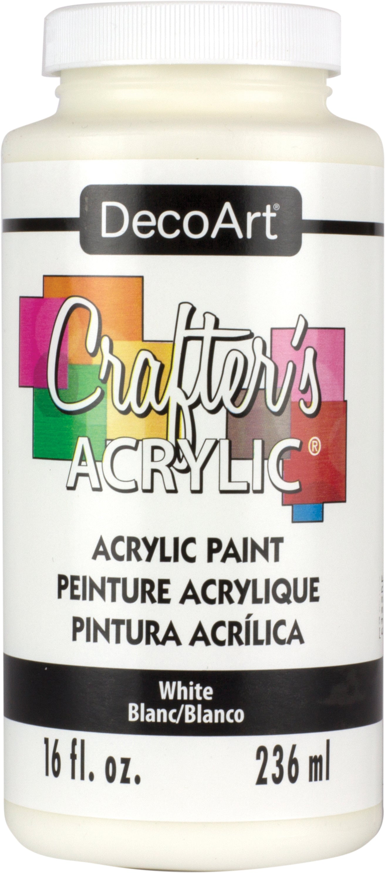Crafter's Acrylic All Purpose Paint 16oz White