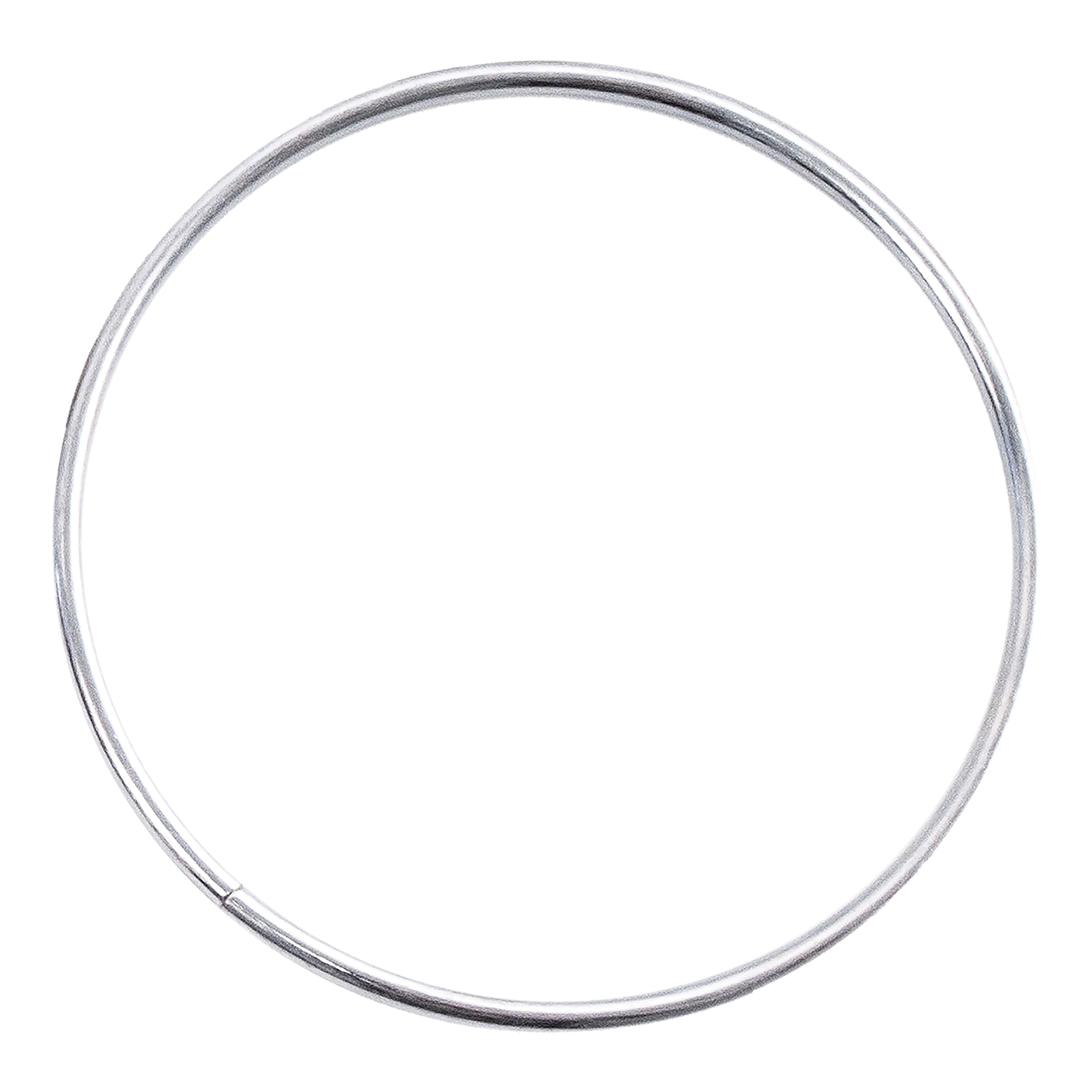 Zinc Metal Rings 3" 6/Pkg