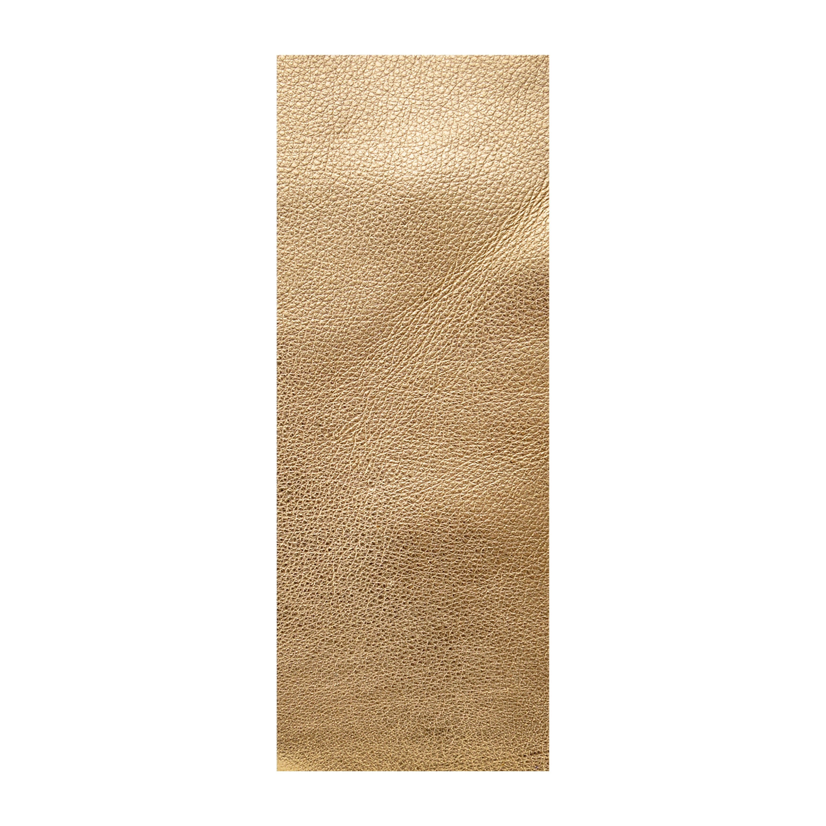 Realeather(R) Crafts Metallic Trim Piece 9"X3"-Gold