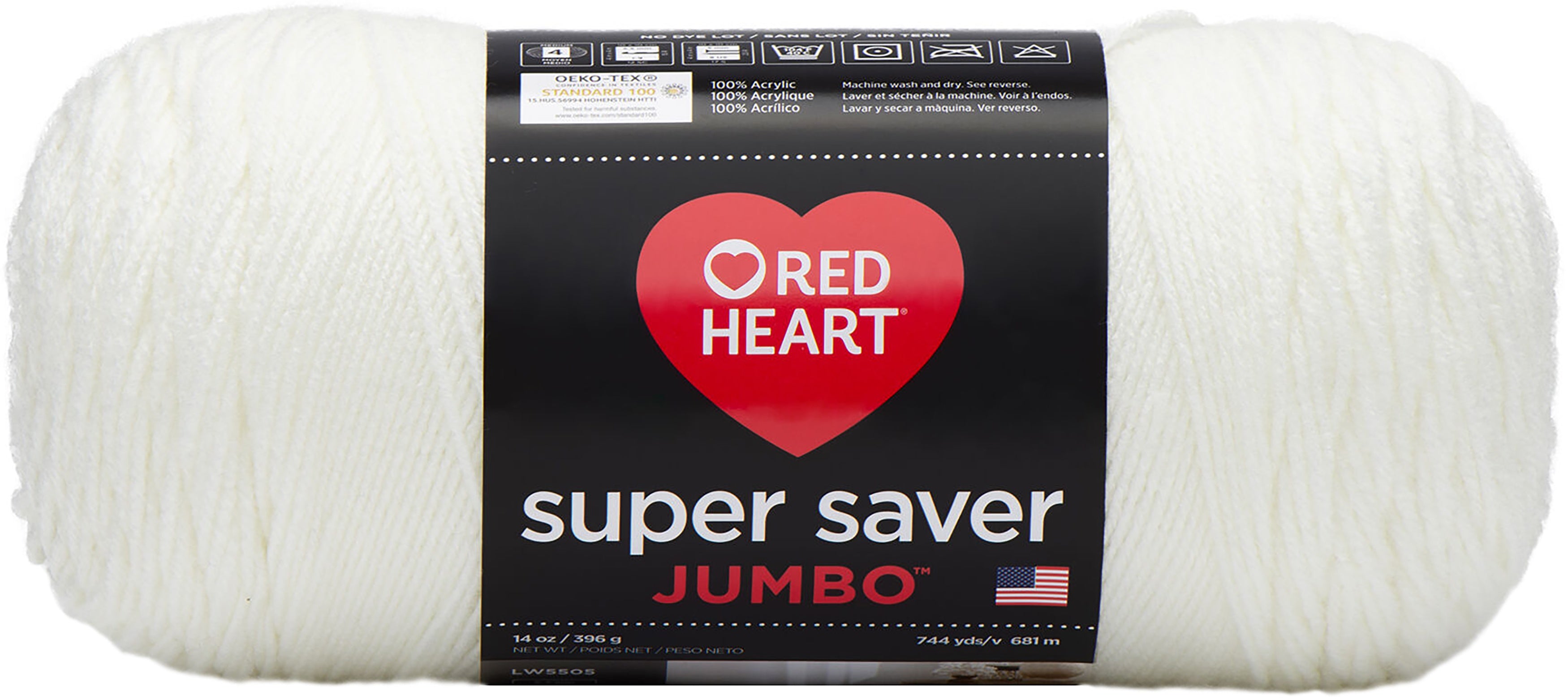 Red Heart Super Saver Yarn Soft White