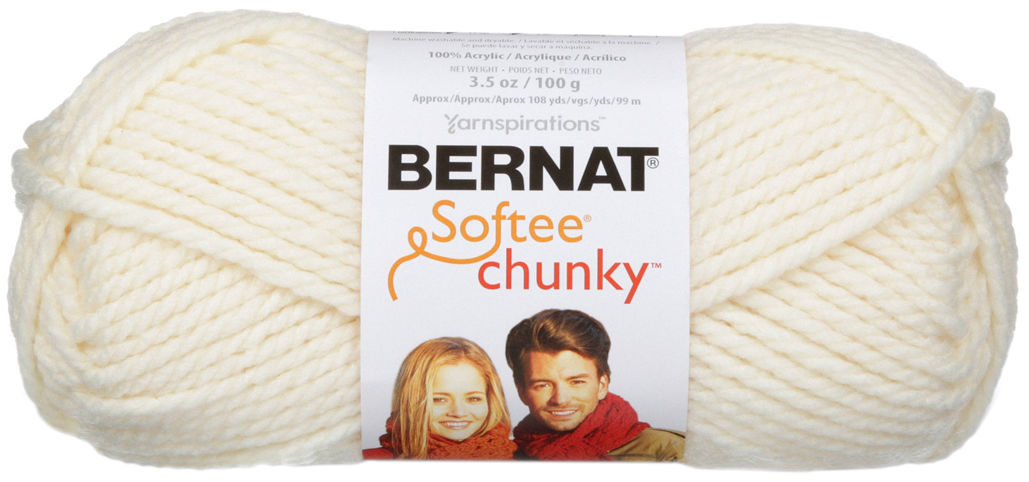 Softee Chunky Yarn Natural