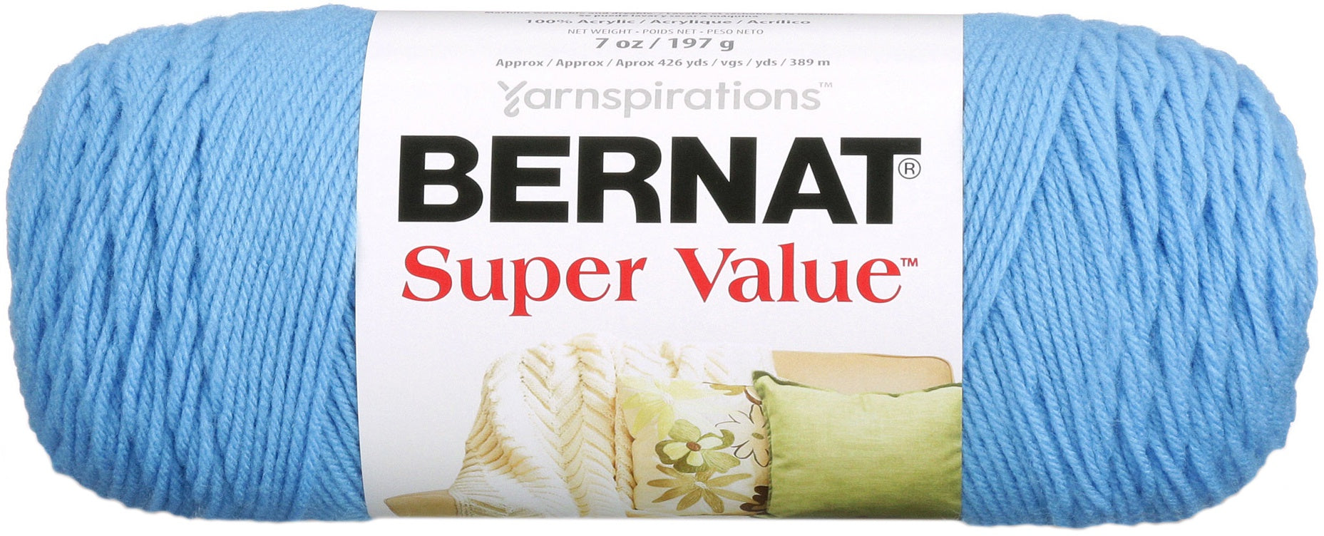 Super Value Solid Yarn Hot Blue