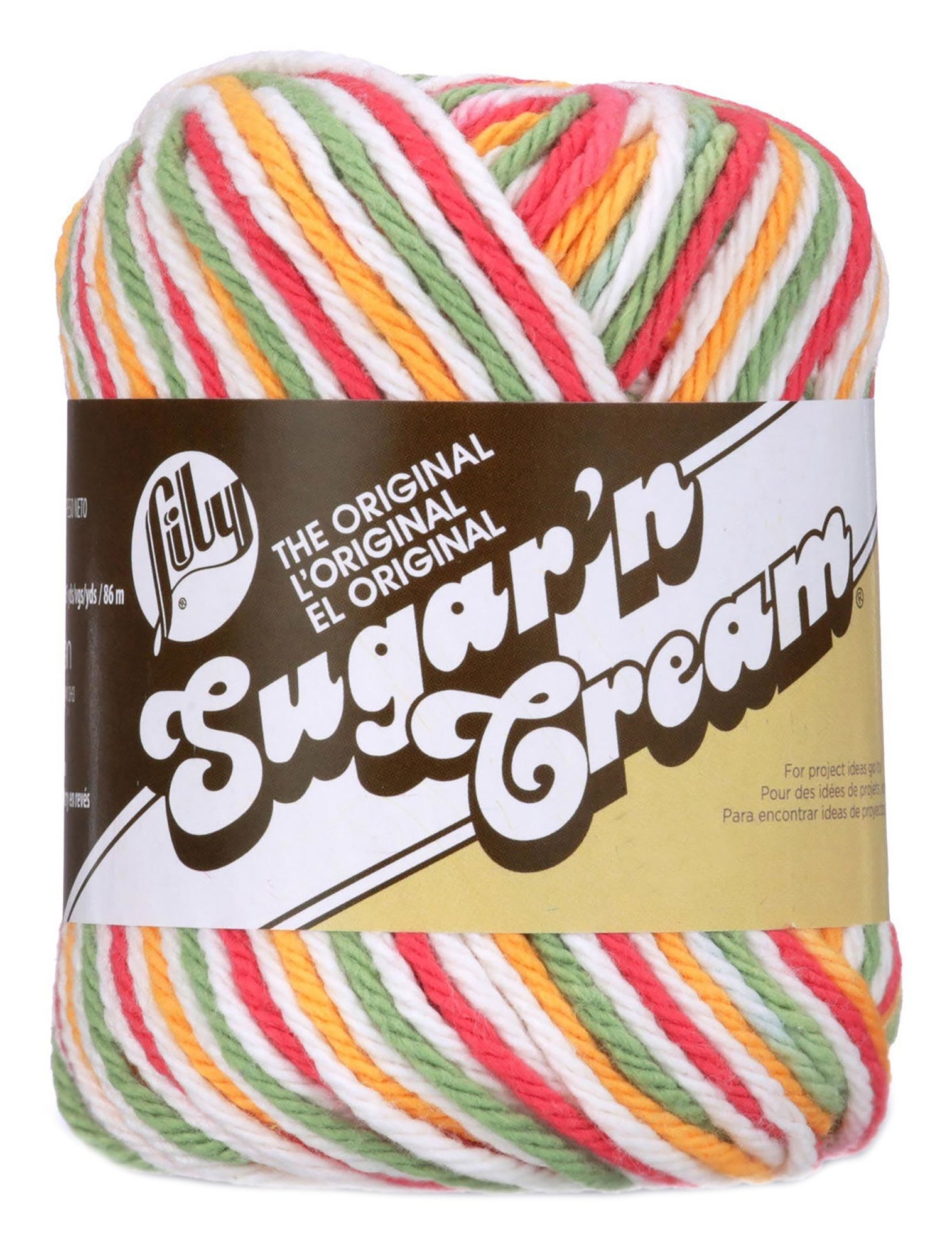 Sugar'n Cream Yarn - Ombres Mango Madness