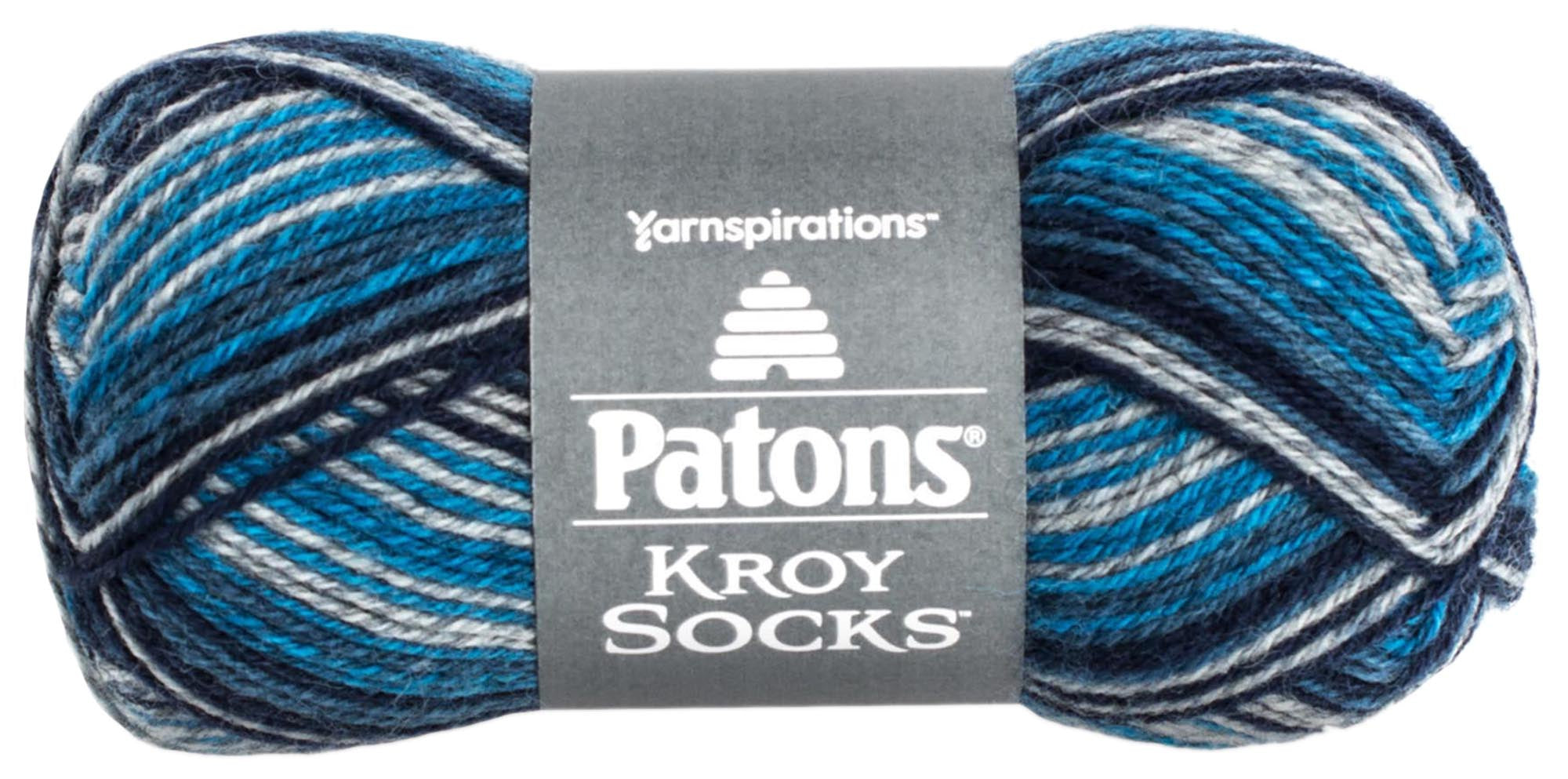 Kroy Socks Yarn Sing'n the Blues Stripes