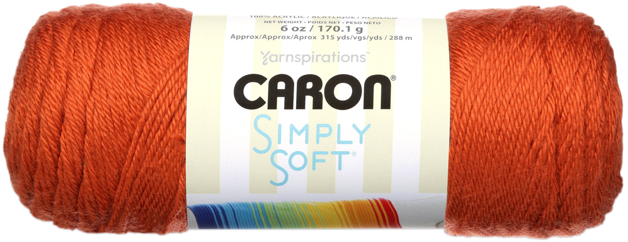 Simply Soft Solids Yarn Pumpkin