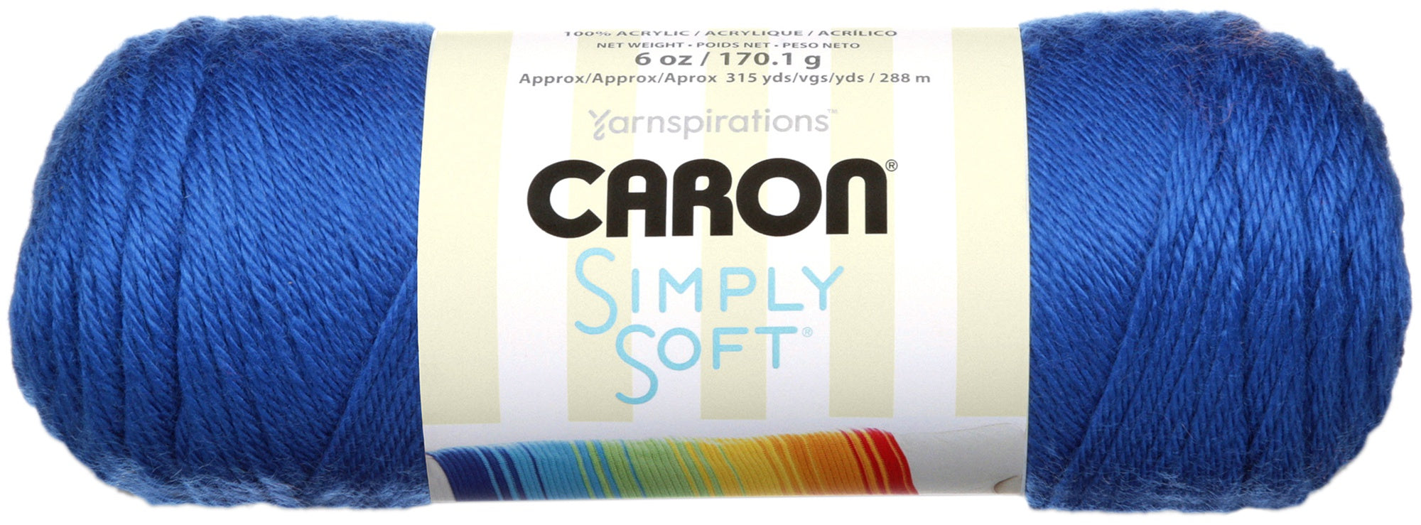 Simply Soft Solids Yarn Royal Blue