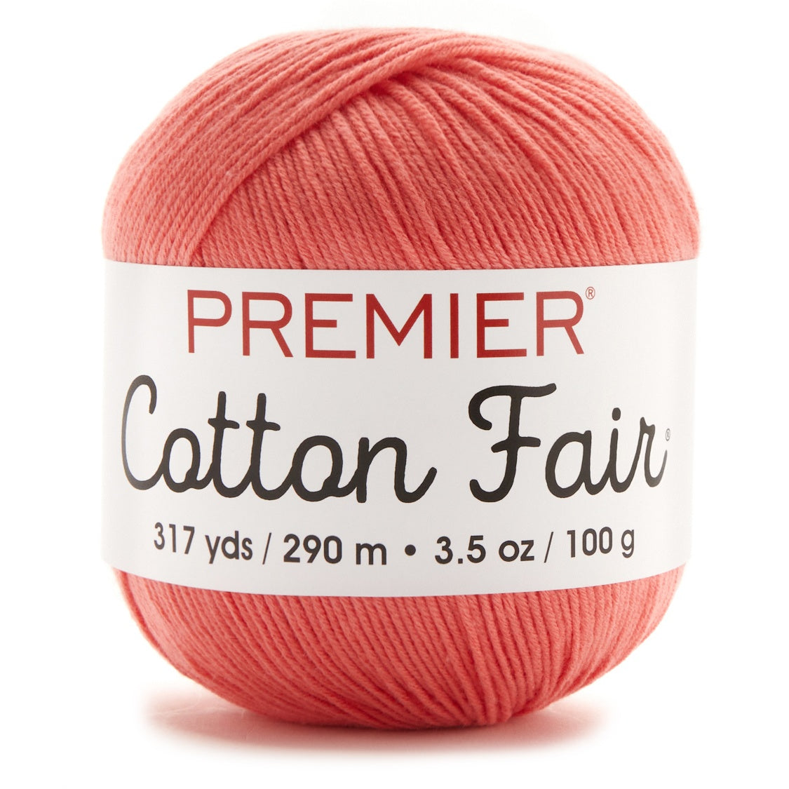 Cotton Fair Solid Yarn Bright Peach