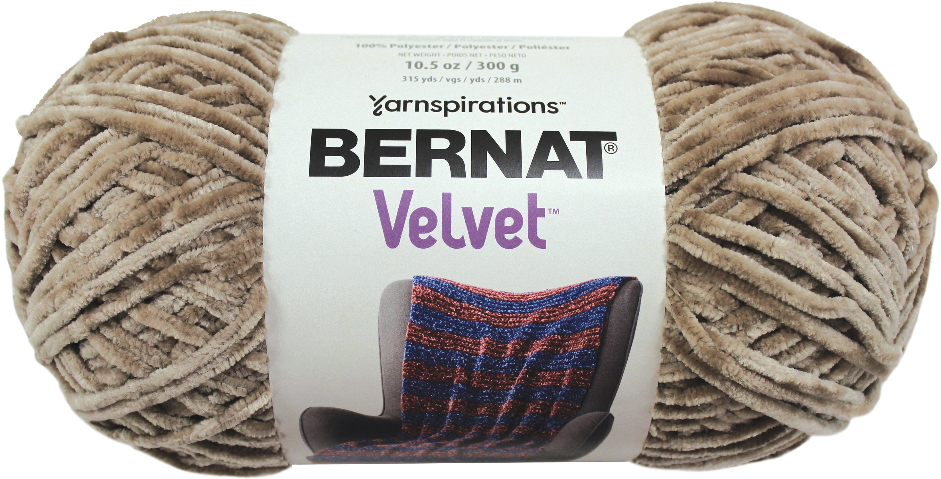 Bernat Velvet Yarn Mushroom