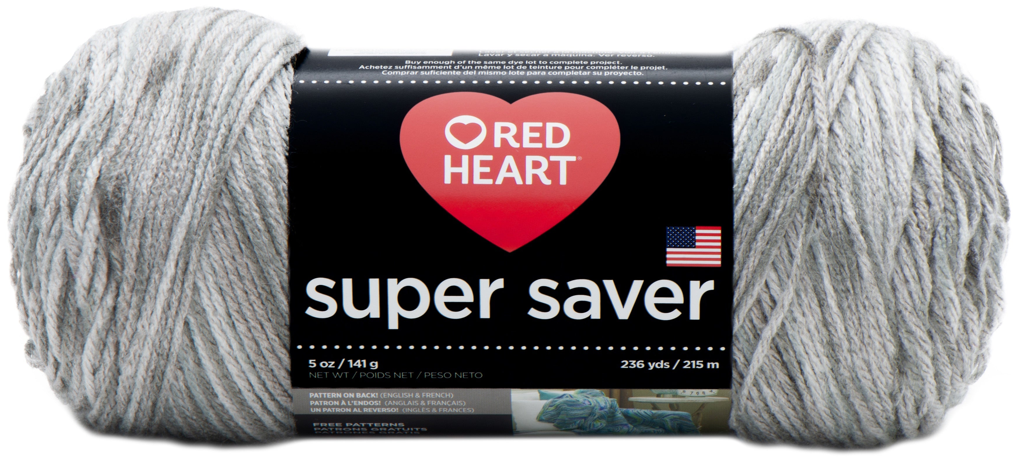 Red Heart Super Saver Yarn Soapstone