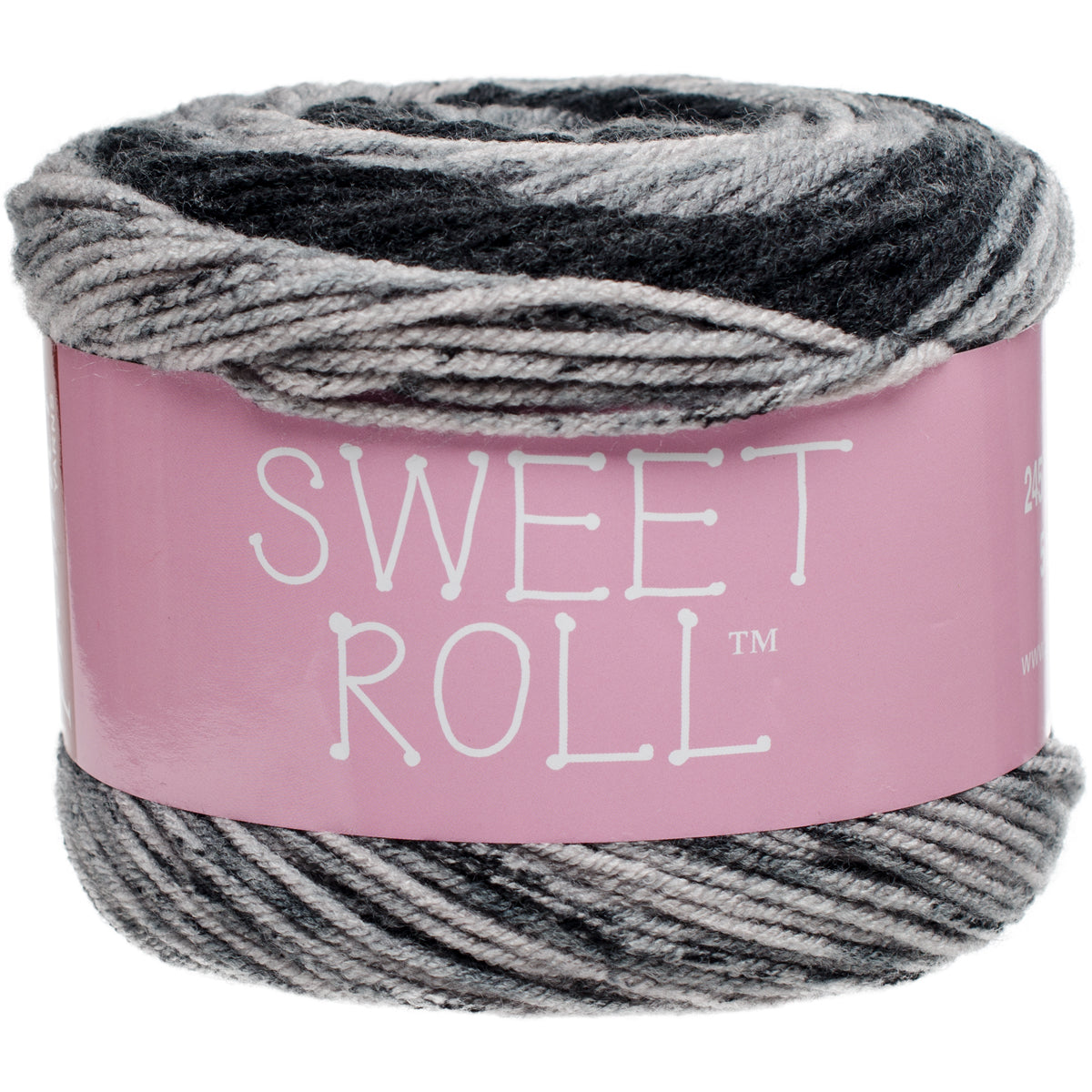 Sweet Roll Yarn Black Pepper Swirl