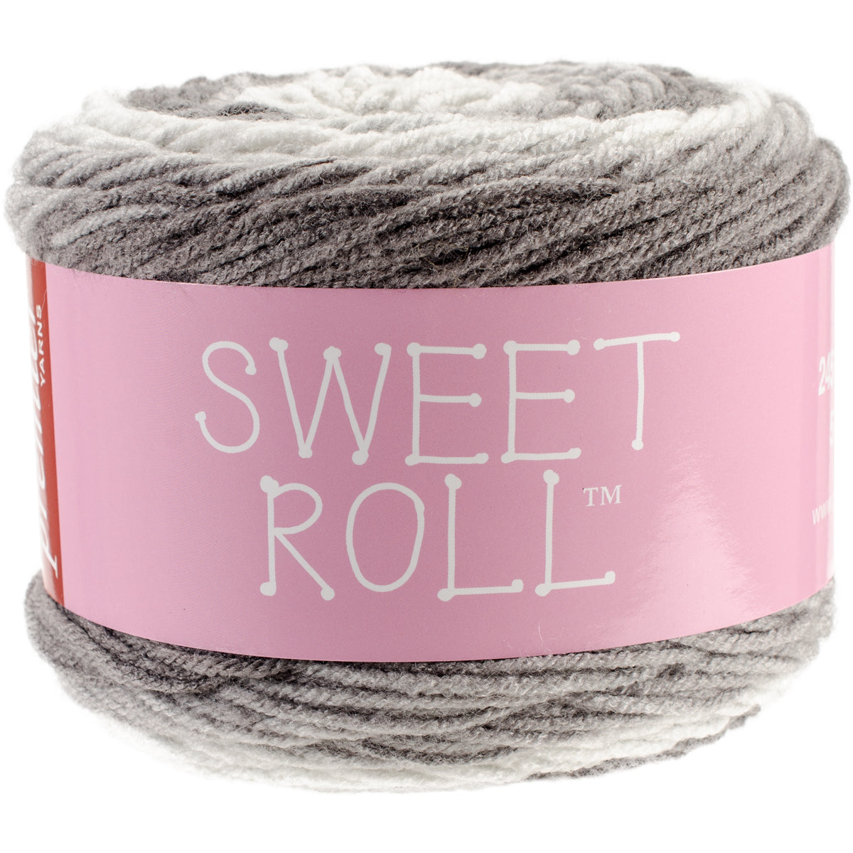 Sweet Roll Yarn Silver Swirl