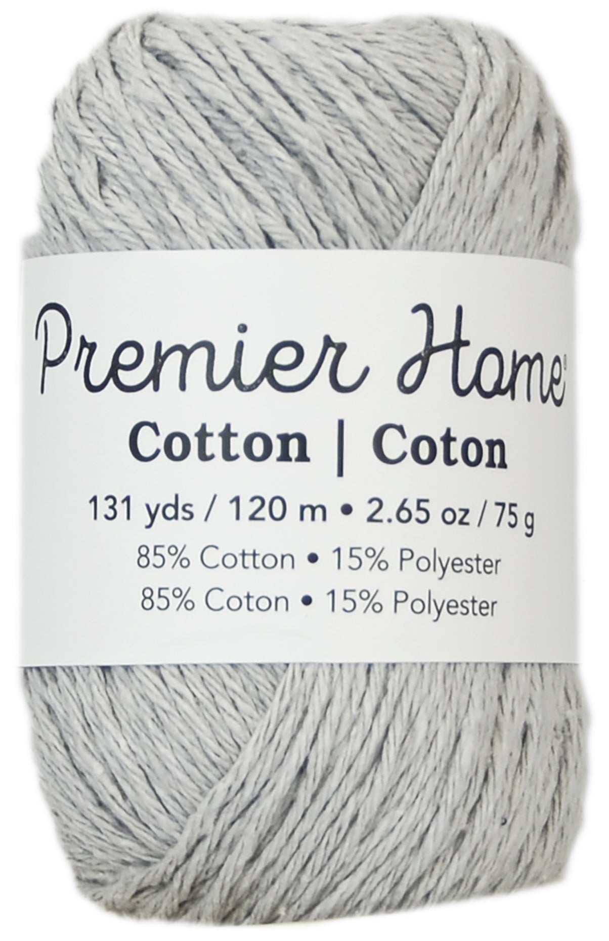 Home Cotton Yarn - Solid Pewter