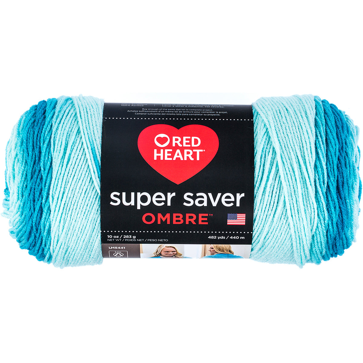 Red Heart Super Saver Ombre Yarn Scuba