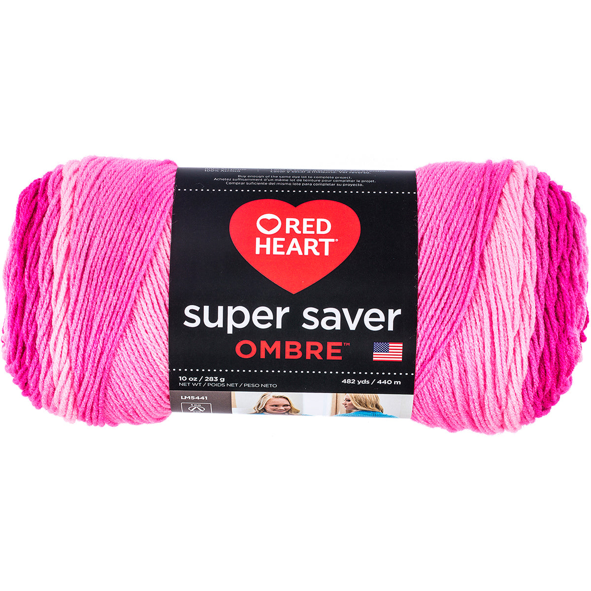 Red Heart Super Saver Ombre Yarn Jazzy