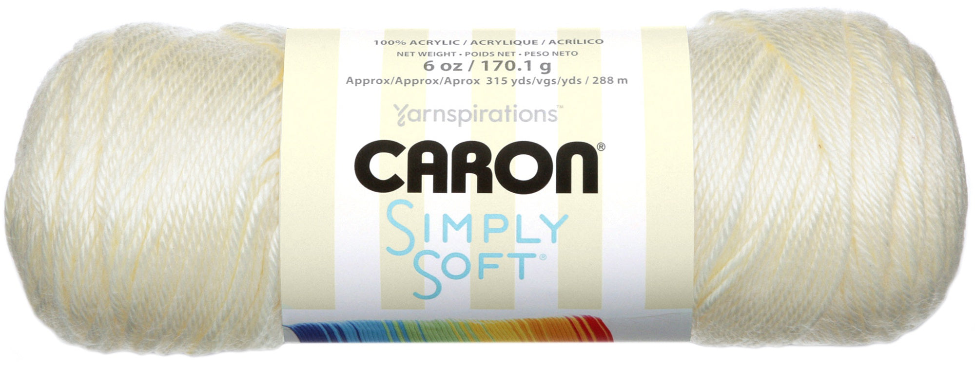Simply Soft Solids Yarn Off White