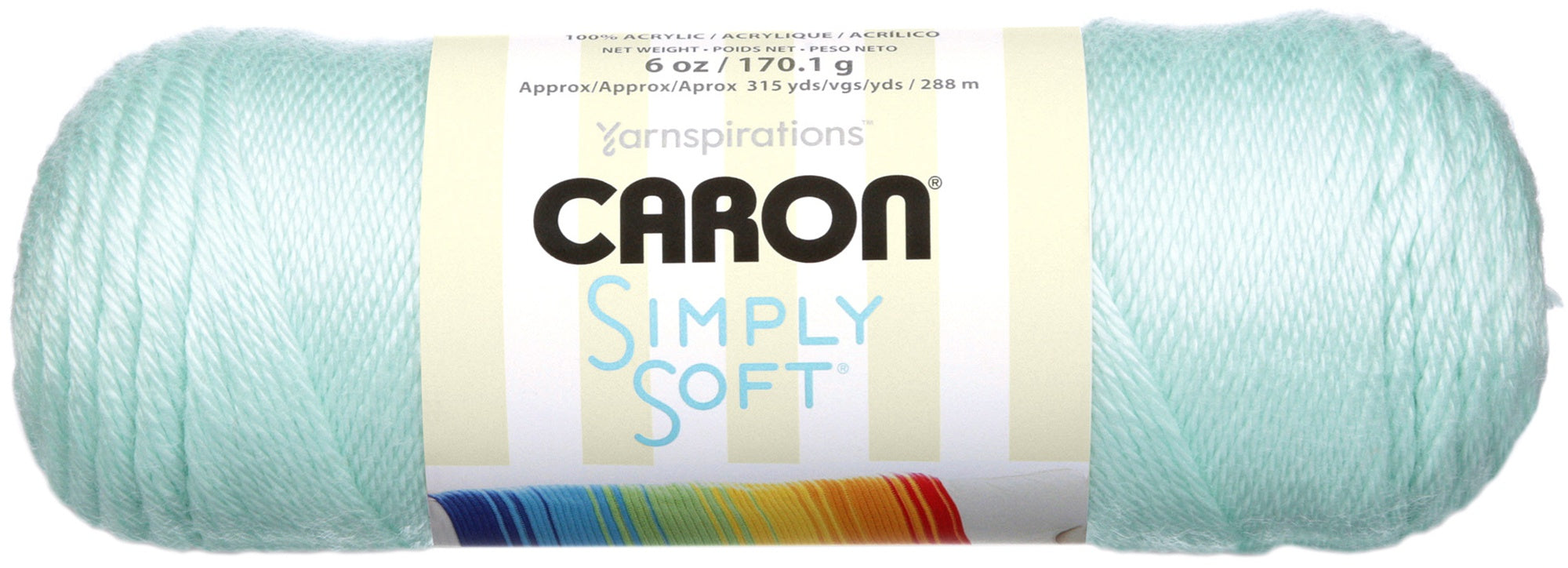 Simply Soft Solids Yarn Soft Green
