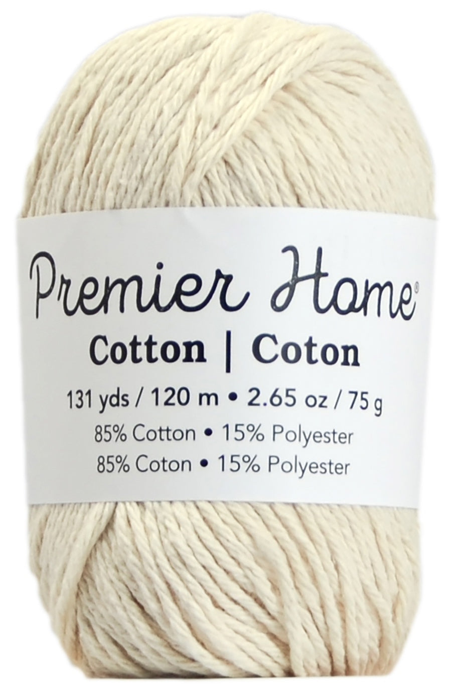 Home Cotton Yarn - Solid Cream