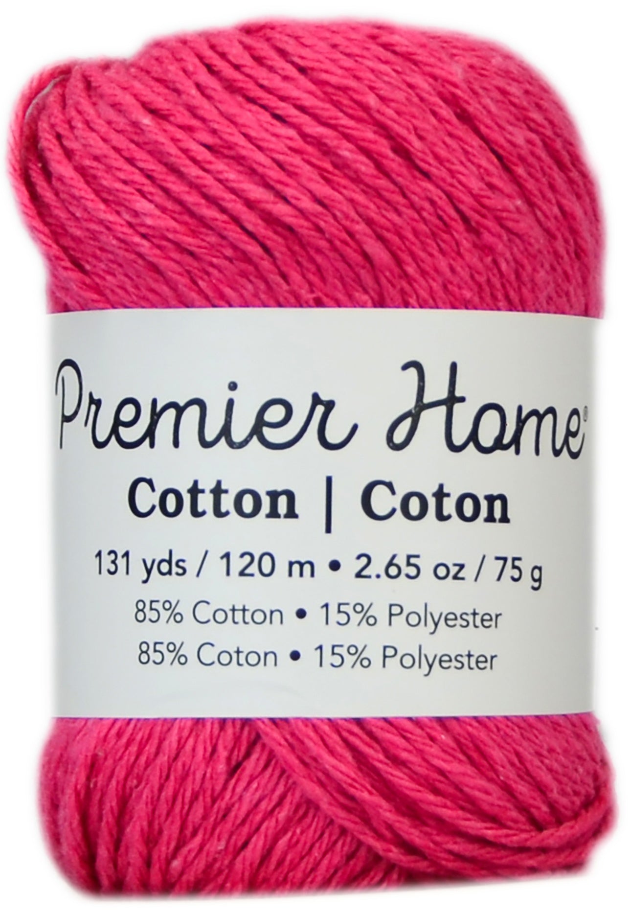 Home Cotton Yarn - Solid Fuchsia