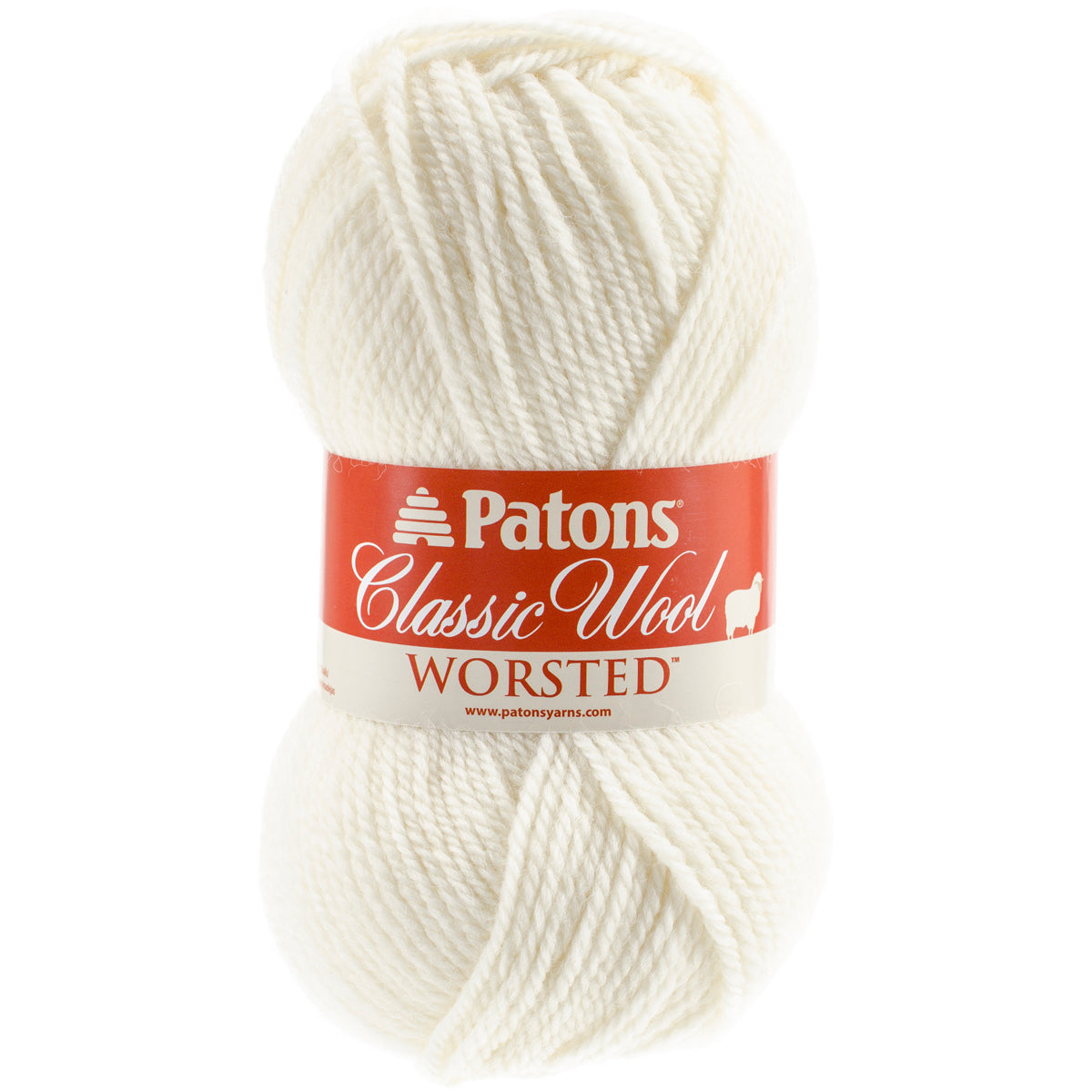 Classic Wool Yarn Winter White