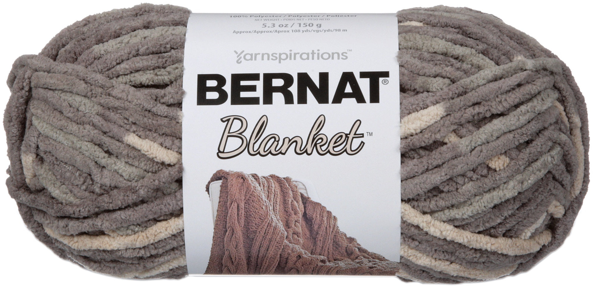 Blanket Yarn Silver Steel