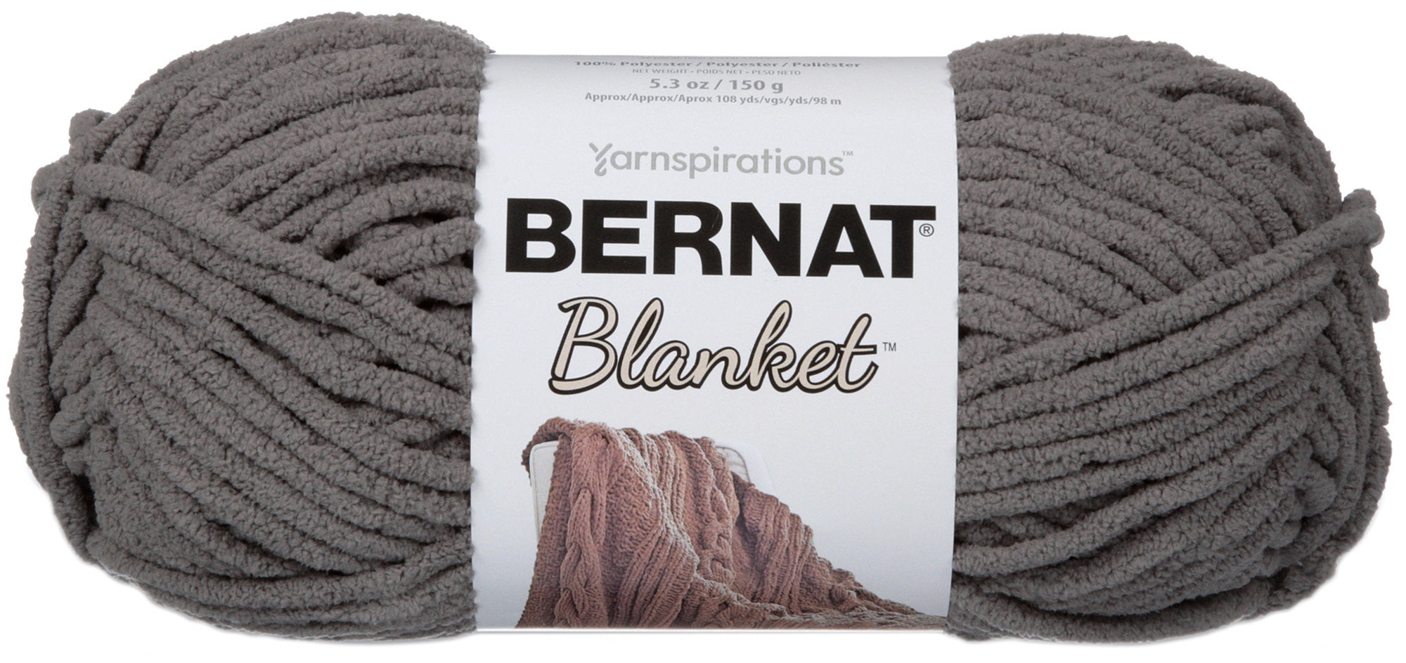 Blanket Yarn Dark Grey