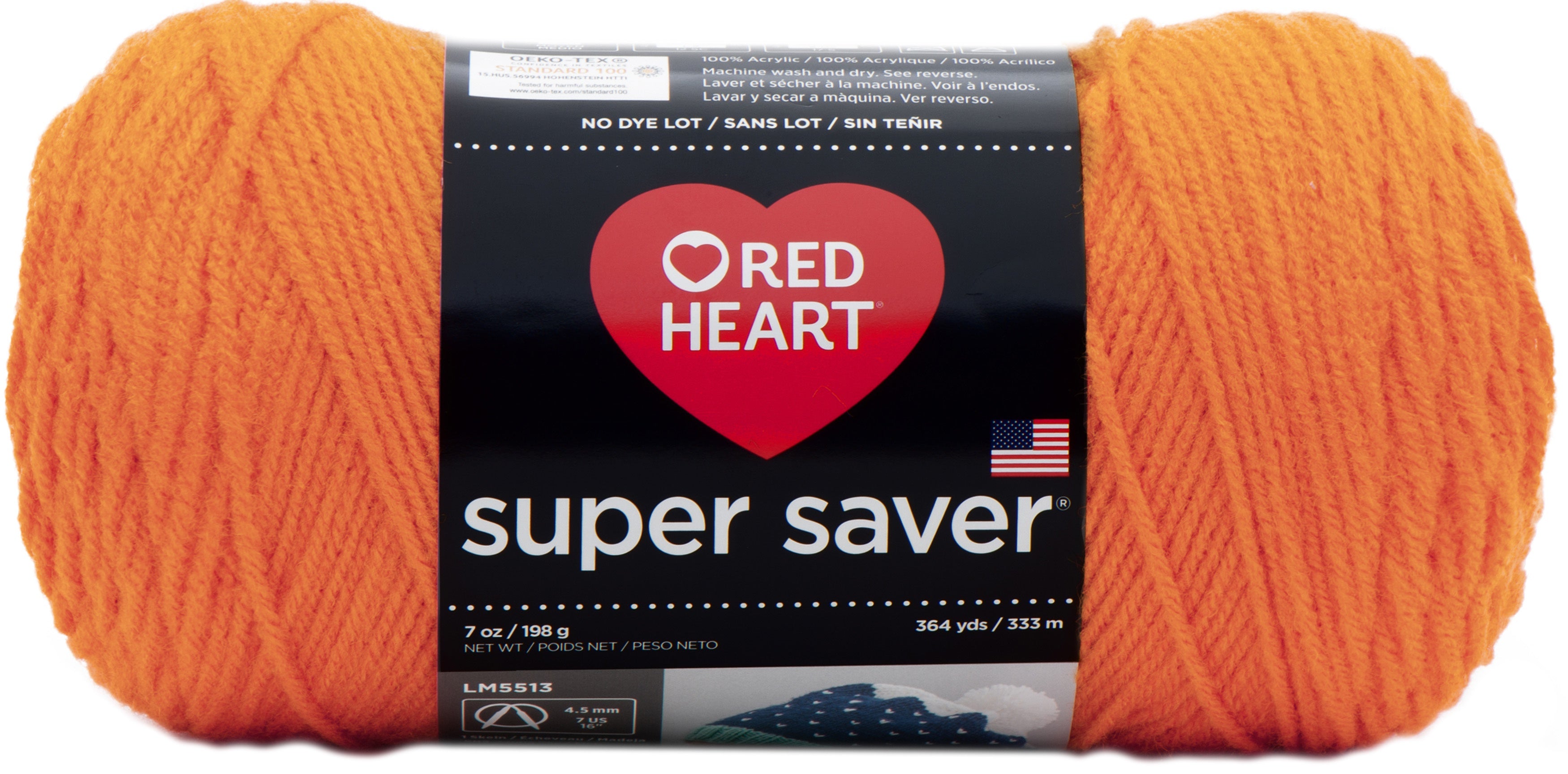 Red Heart Super Saver Yarn Pumpkin