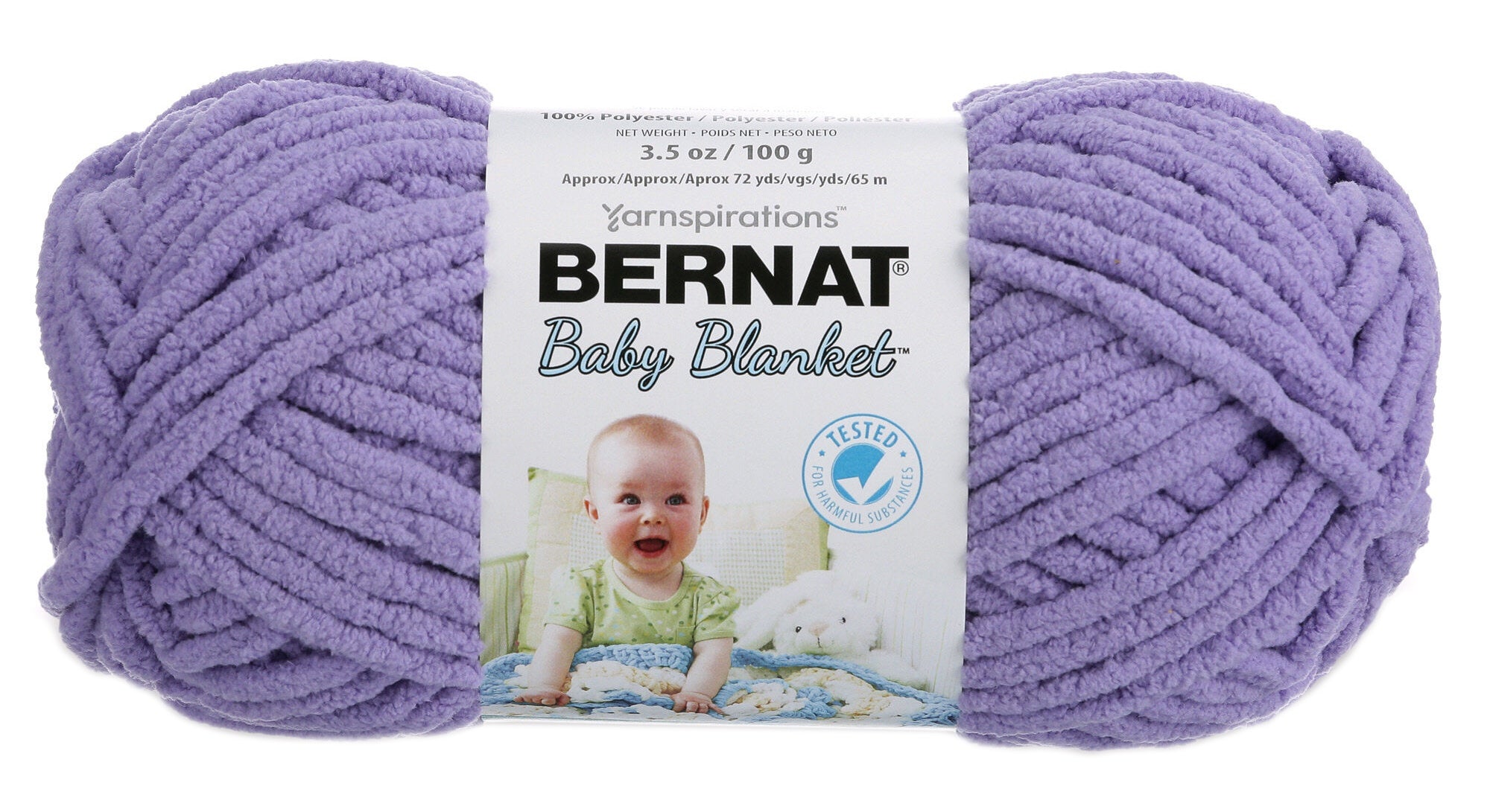 Baby Blanket Yarn Lilac