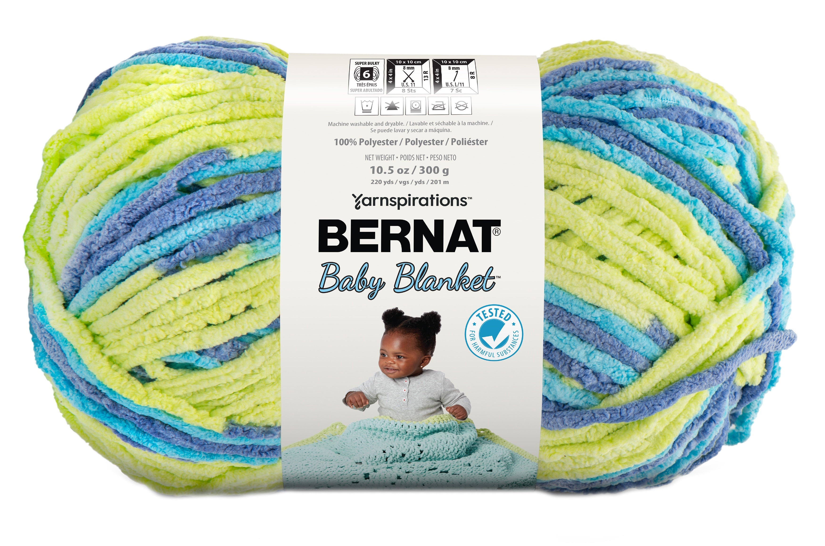 Baby Blanket Big Ball Yarn Handsome Guy