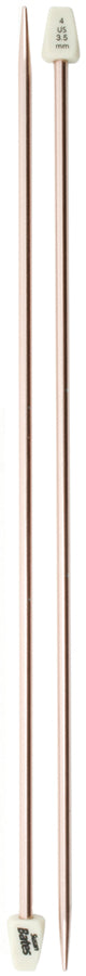 Silvalume Single Point Knitting Needles 10" Size 4/3.5mm