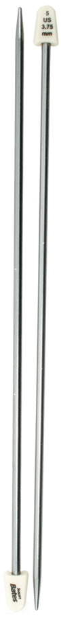 Silvalume Single Point Knitting Needles 10" Size 5/3.75mm