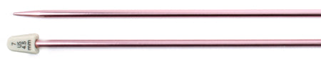 Silvalume Single Point Knitting Needles 10" Size 7/4.5mm