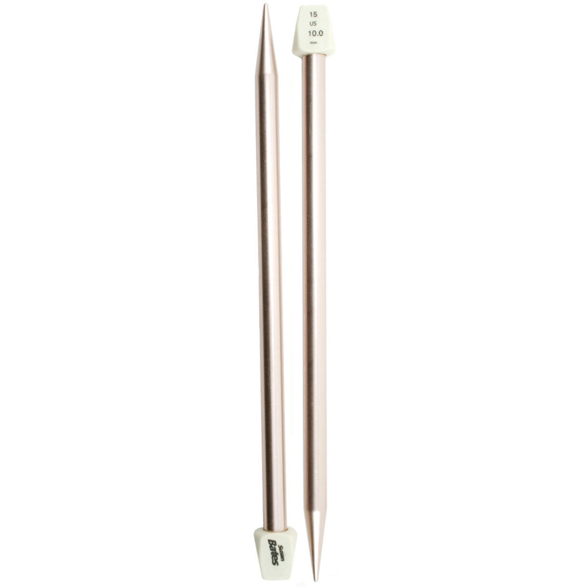 Silvalume Single Point Knitting Needles 14" Size 15/10mm