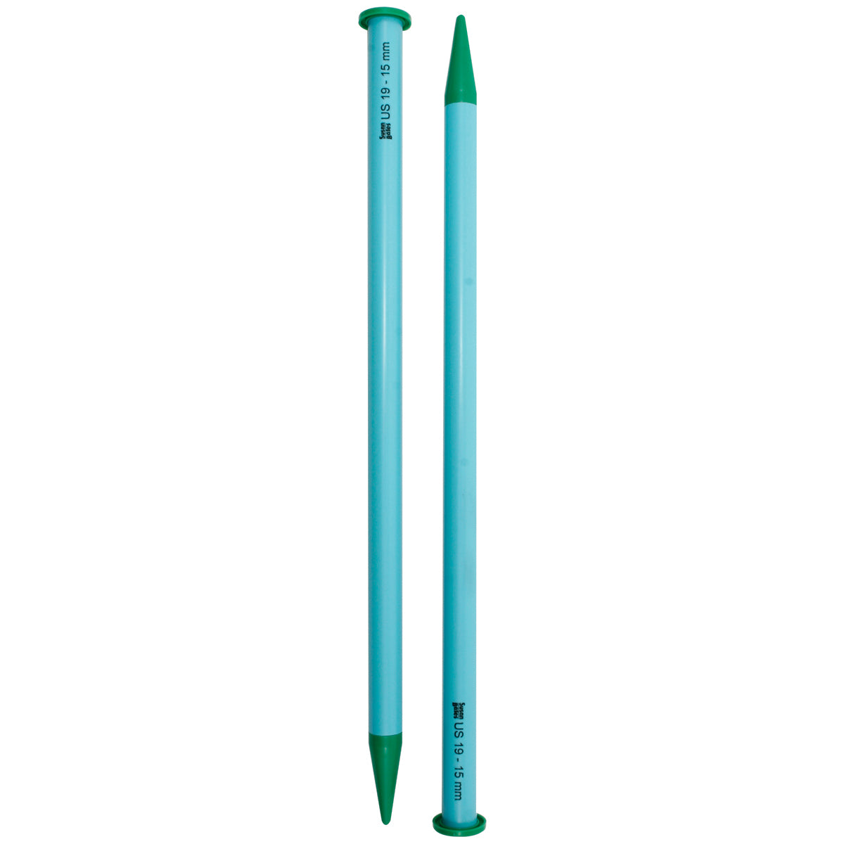 Luxite Single Point Knitting Needles 14" Size 19/15mm