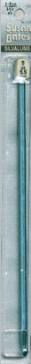 Silvalume Aluminum Afghan Crochet Hook 10" Size I9/5.5mm