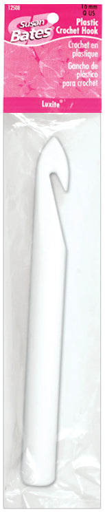 Luxite Bulky Plastic Crochet Hook 8" Size Q/16mm