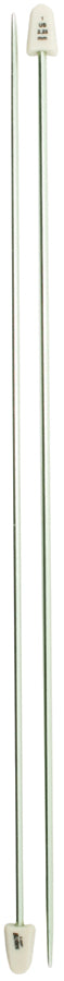 Silvalume Single Point Knitting Needles 10" Size 1/2.25mm