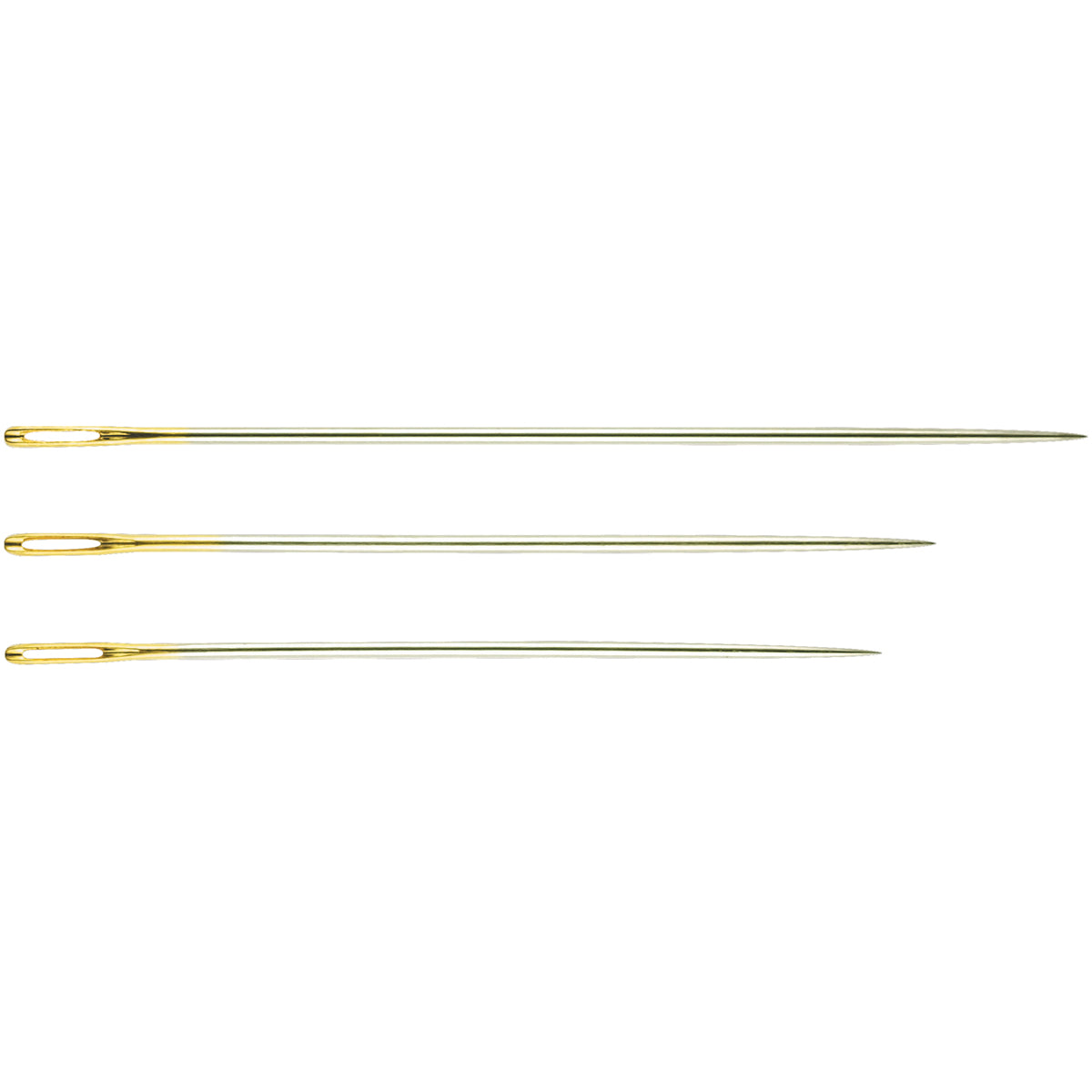Sashico Needles Long Assorted Sizes 3/Pkg