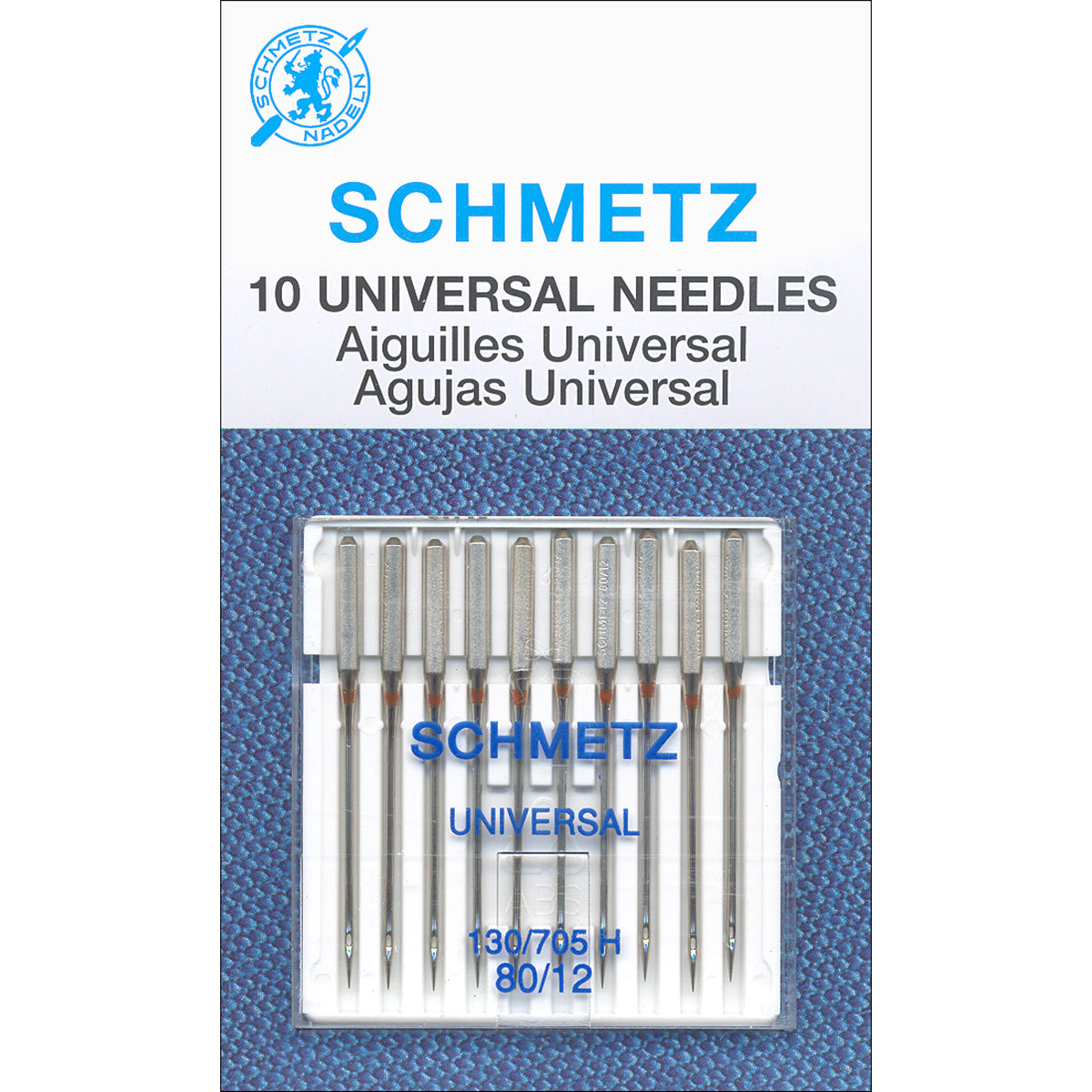 Universal Machine Needles  Size 80/12 10/Pkg