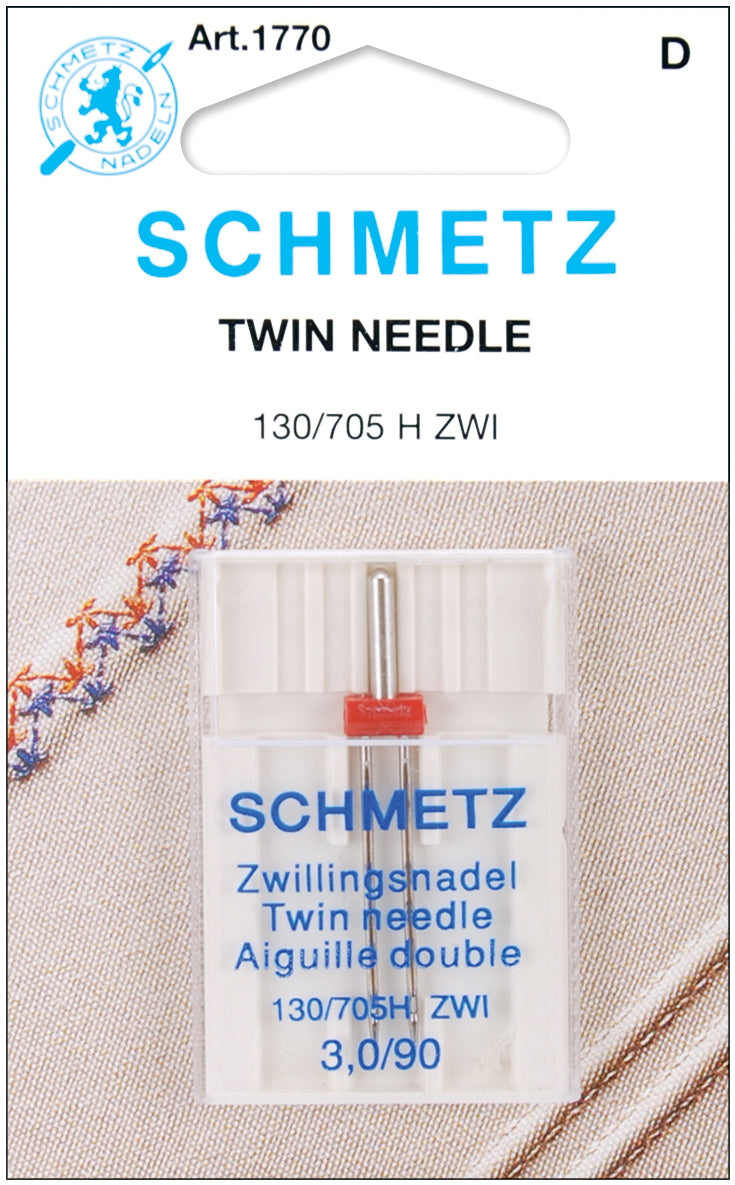 Twin Machine Needle Size 3.0/90 1/Pkg