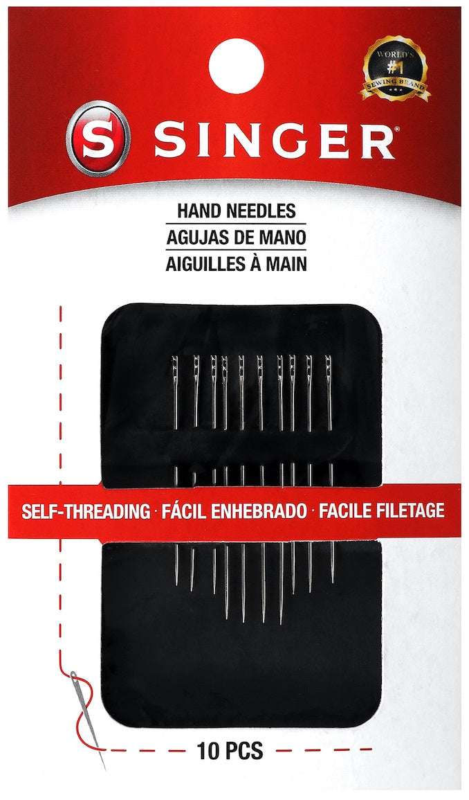 Self-Threading Calyxeye Hand Needles Assorted 10/Pkg