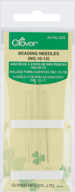 Beading Hand Needles Size 10/13 4/Pkg