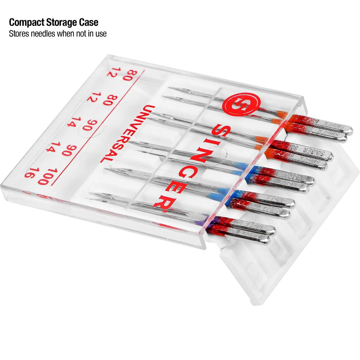 Universal Regular Point Machine Needles Sizes 11/80 (4), 14/90 (4) & 16/100 (2)