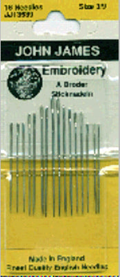 Embroidery Hand Needles Size 3/9 16/Pkg