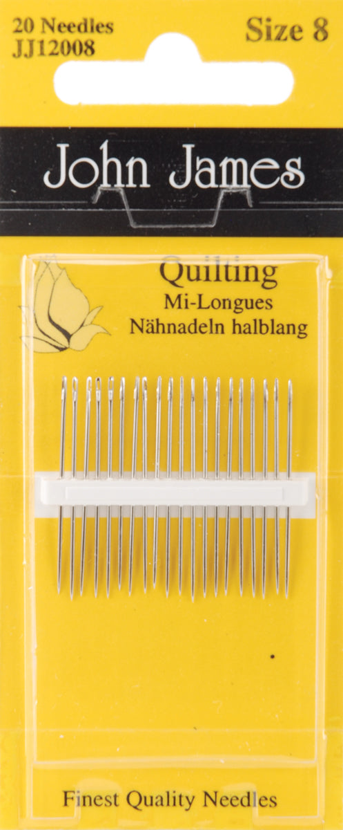 Quilting/Betweens Hand Needles Size 8 20/Pkg