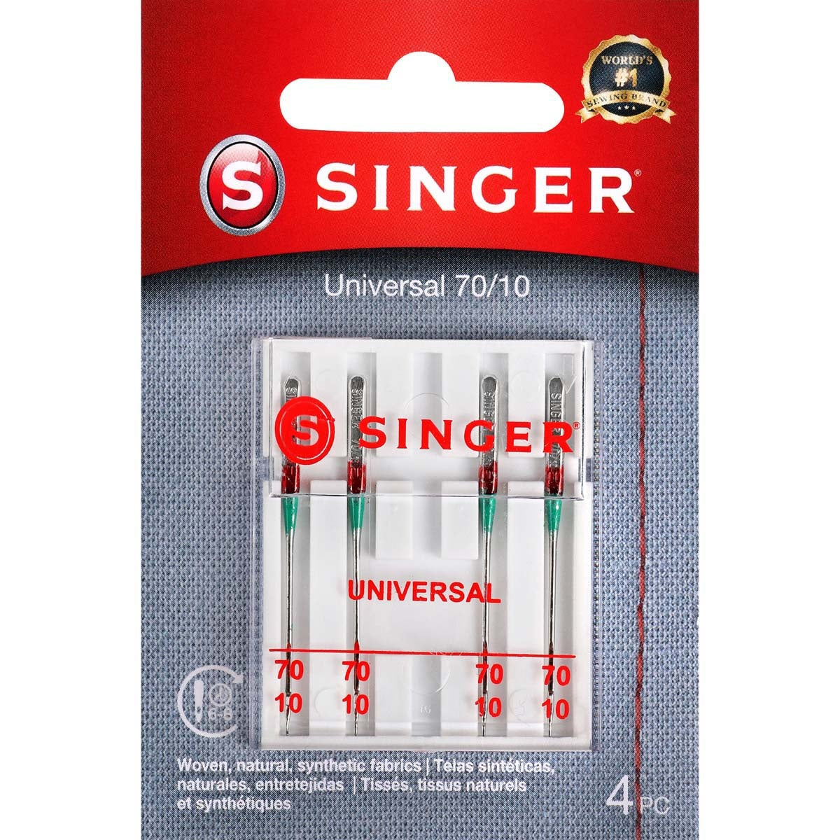 Universal Regular Point Machine Needles Size 9/70 4/Pkg