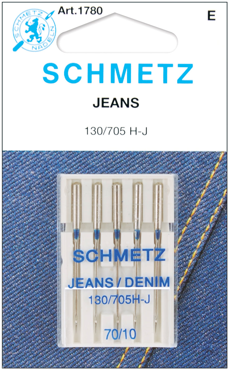 Jean & Denim Machine Needles Size 10/70 5/Pkg