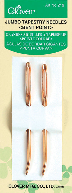 Gold Tapestry Bent Tip Needles Jumbo 2/Pkg